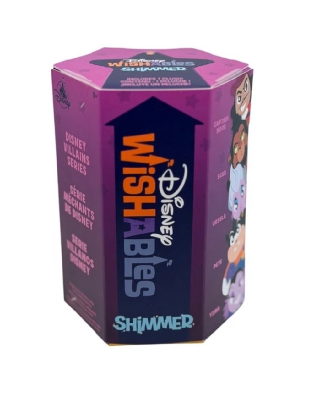 Disney Wishables Villains Shimmer Blind Box - NEW & UNOPENED - Hard to Find